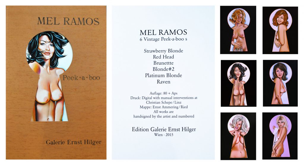 Mel Ramos – "Vintage Peek-a-Boo" Portfolio