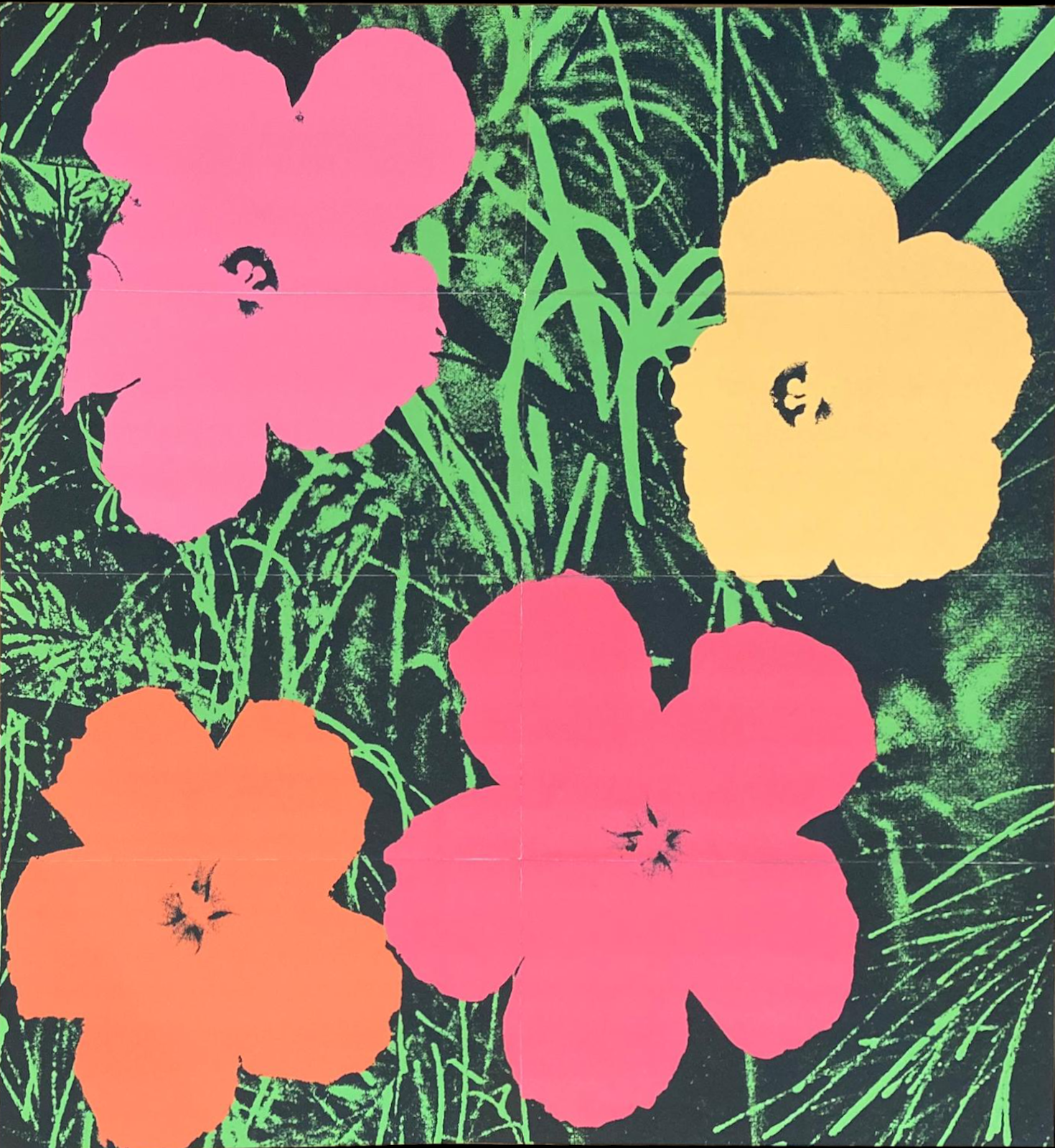 Andy Warhol "Flowers" Original Leo Castelli Mailer 1964
