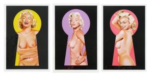 Mel Ramos - Peek-a-Boo, Marilyn dreier Set