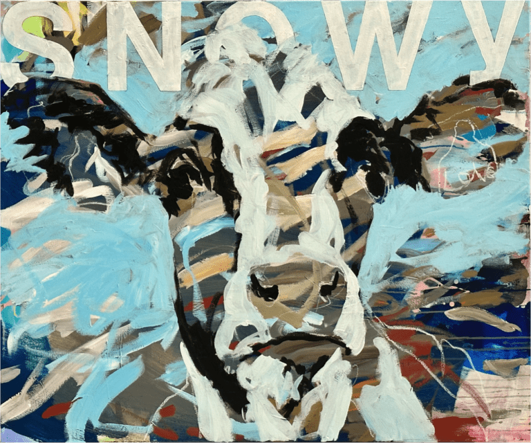 Stephan Geisler - Snowy (120x100 cm) COWS