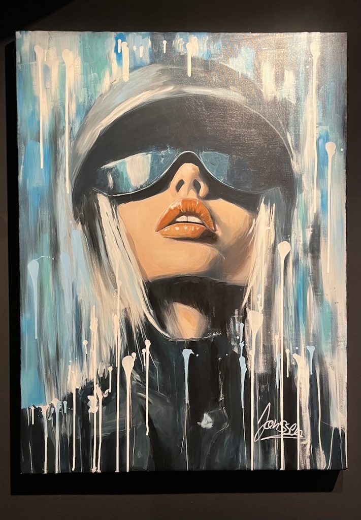 André Janssen - Beauty II (Margot Robbie) | Acryl auf Leinwand | 90 x 120 cm