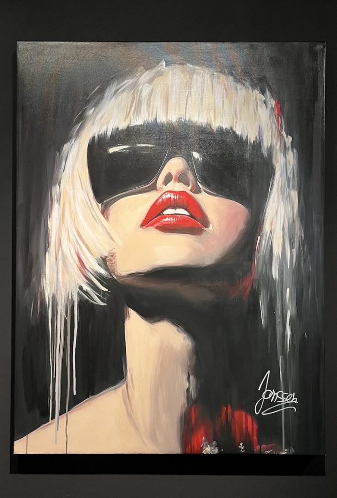 André Janssen - Beauty I (Sia) | Acryl auf Leinwand | 90 x 120 cm