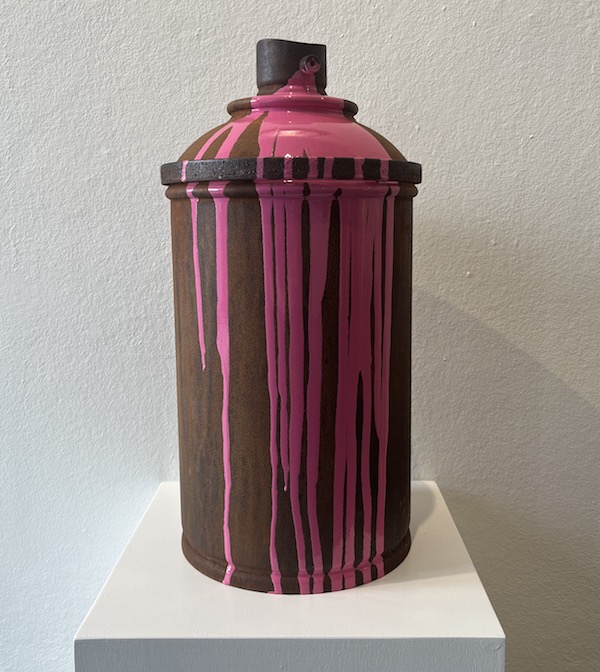 Jan M. Petersen Phat Can Micro Technik: Cortenstahl u. 2K Lack Unikat Maße: 42 x 22 cm Geprägt und handsigniert Preis: je 1.600 €