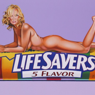 Mel Ramos – Five Flavour Fannie (Life Savers)