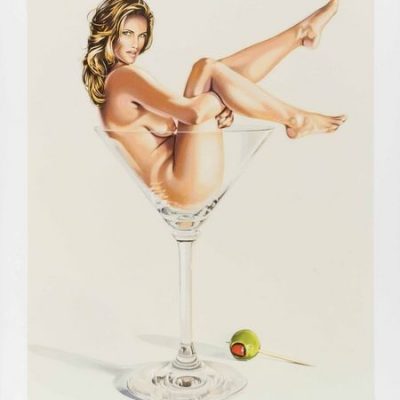 Mel Ramos – Martini Miss #1