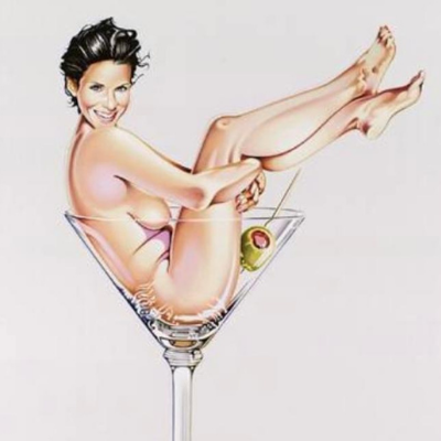 Mel Ramos – Martini Miss #2