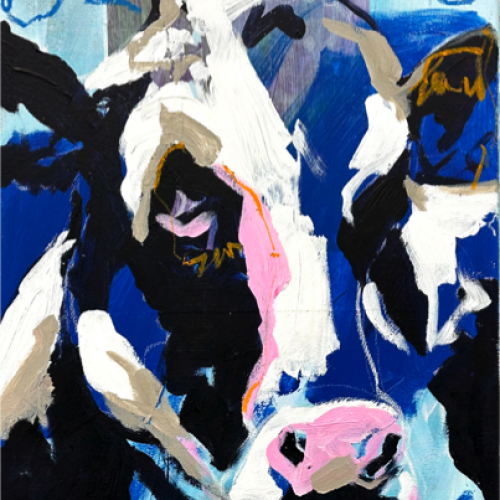 Stephan Geisler - Blue (40x50) COWS